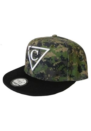 SNAPBACK BASEBALL-ONE SIZE - Cappellino - mottled green/olive/darkgreen