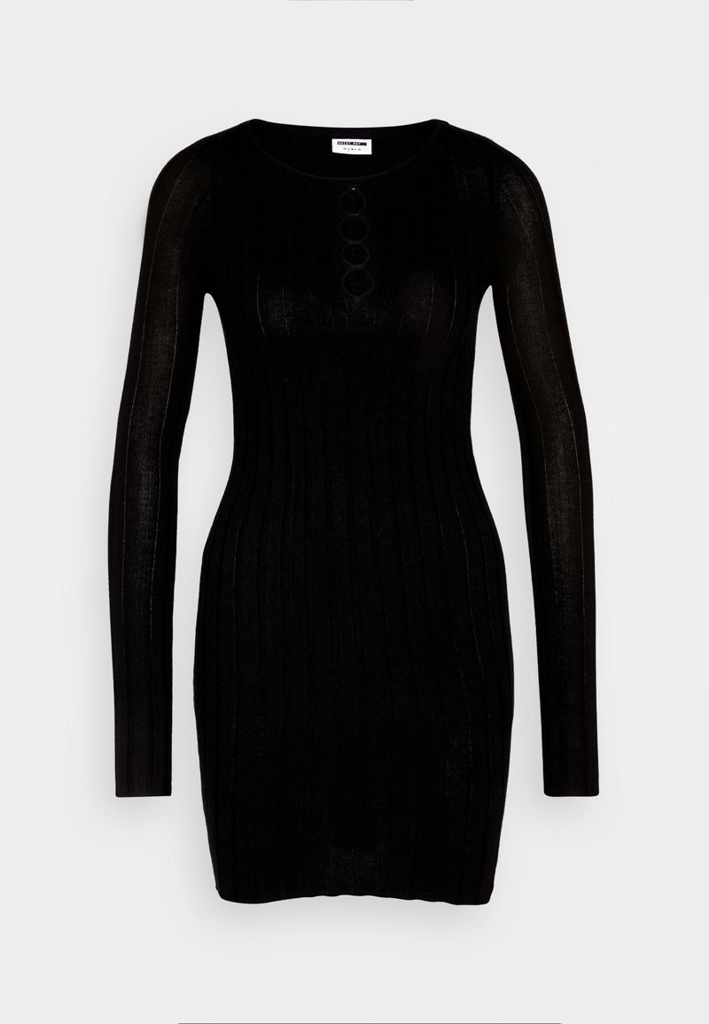 Noisy May Gebreide jurk zwart