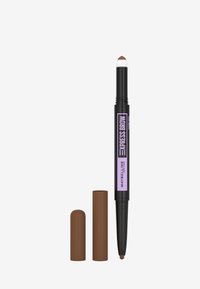 EXPRESS BROW SATIN DUO - Augenbrauenstift - 2 medium brown