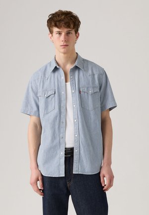 CLASSIC WESTERN - Pluus - blue denim