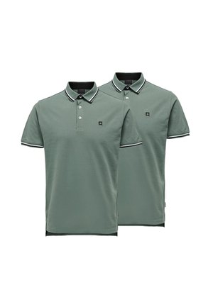 2ER PACK - Poloshirt - dark forest