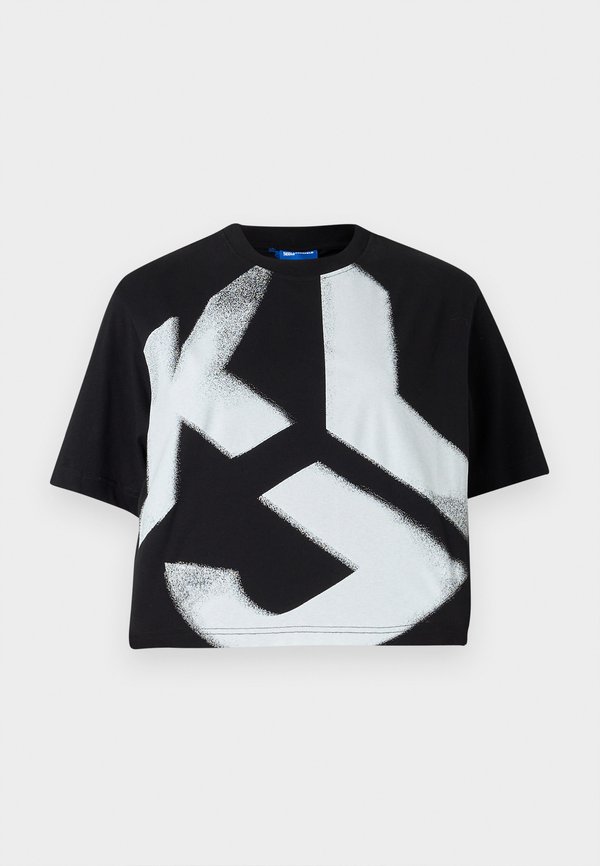 CROPPED BLEACH LOGO TEE - Print T-shirt2