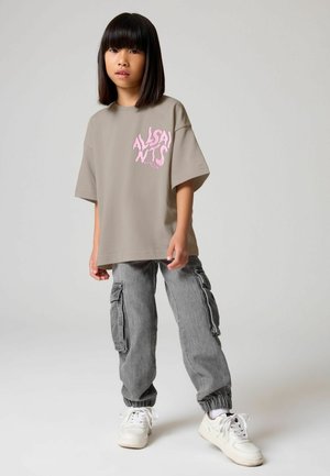 REGULAR FIT - ORLANDO LOGO CREW  - Print T-shirt - neutral