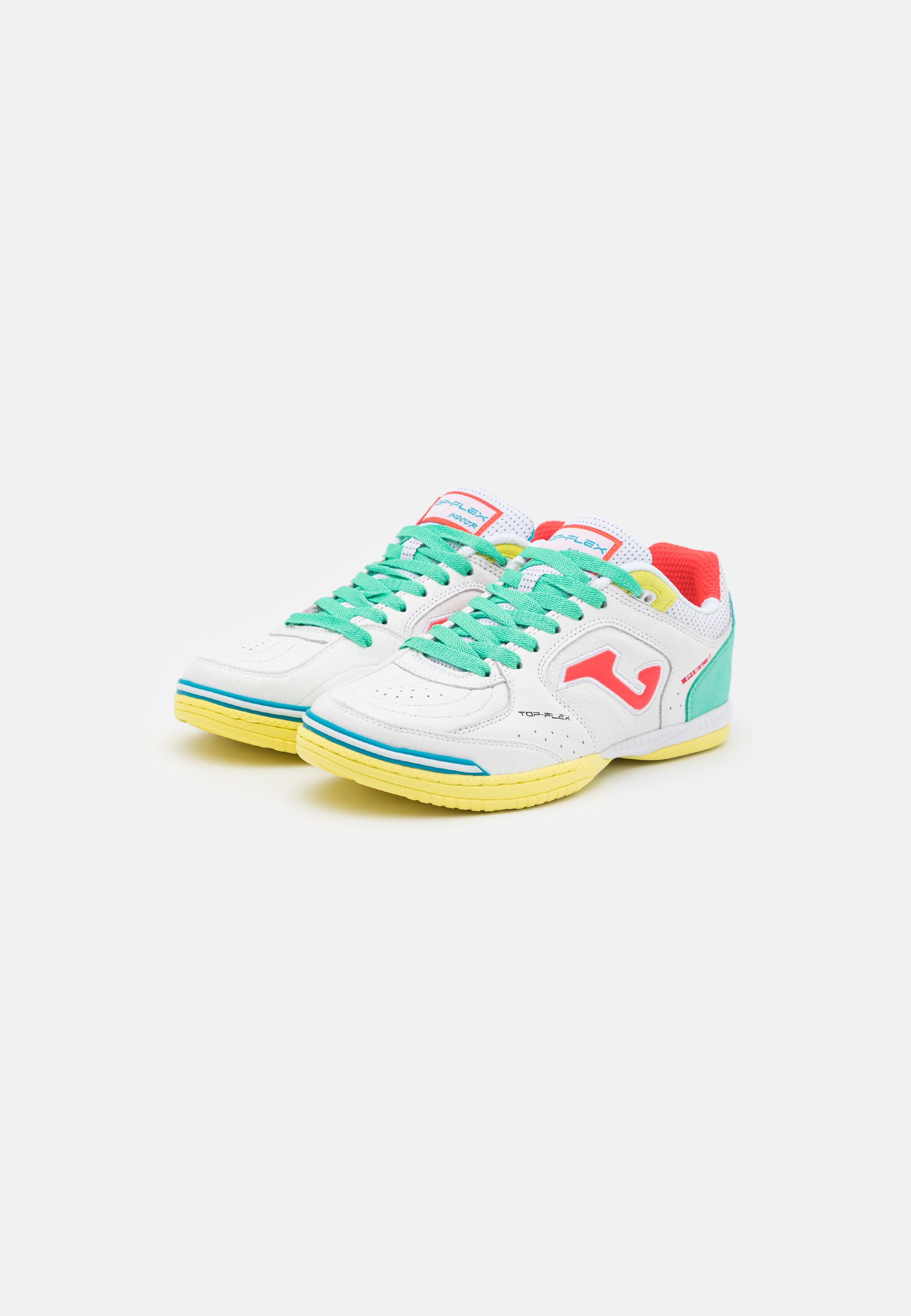 Joma TOP FLEX - Botas de fútbol sin tacos - white/multicolor/blanco -  Zalando.es