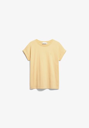ARMEDANGELS, IDAA LOGO - T-shirt basique - golden hay