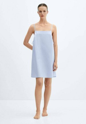 TOM TAILOR Chemise de nuit / Nuisette - blue light dots/bleu clair - ZALANDO.FR