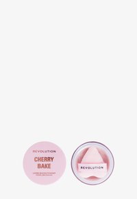 Makeup Revolution REVOLUTION Y2K BABY CHERRY BAKE LOOSE POWDER & PUFF - Cipria - pink