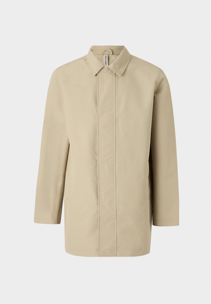 Only & Sons Halflange jas beige