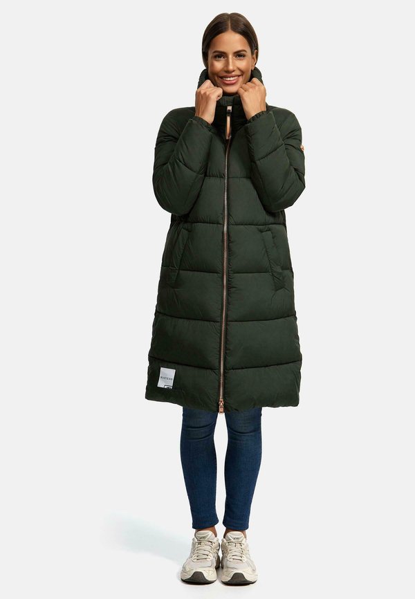 Wintermantel - dark olive