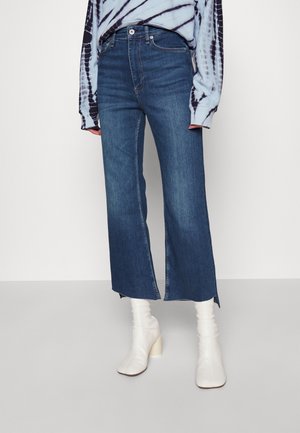 Jeans a zampa - blue denim