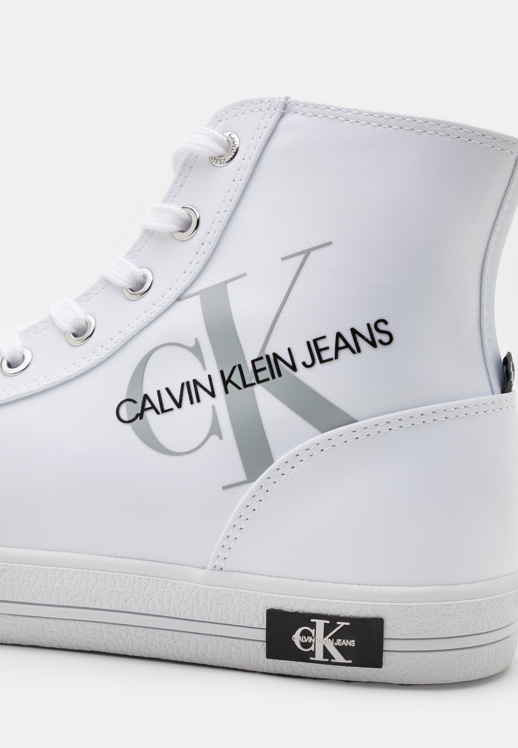 Calvin Klein Jeans LACEUP - Zapatillas altas - bright white/blanco - Zalando .es