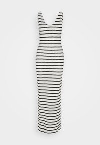 Haljina s naramenicama - black/white