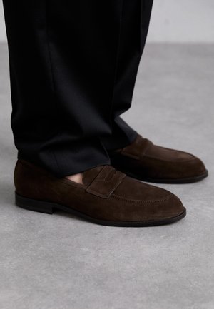 Bally CHARNEY - Smart slip-ons - ebano