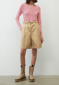 Marc O'Polo Langærmet T-shirt - apricot