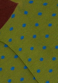Gallo SUPER WITH POLKA DOT PATTERN - Calze - erba egeo