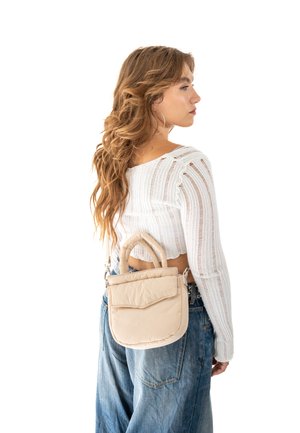 Expatrié POPPY SMALL - Borsa a mano - sand