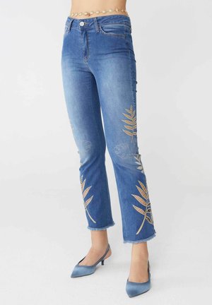 PINOCCHIETTO SISSY - Jeans bootcut - blu denim