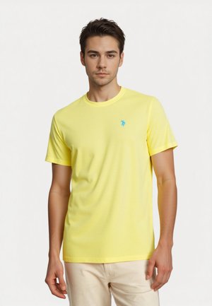 U.S. Polo Assn. KURZARM - T-shirt basic - gelb