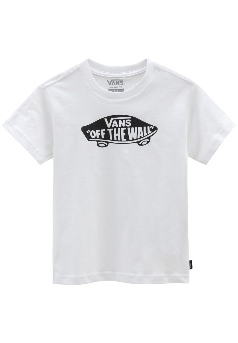 Vans STYLE 76 - Camiseta estampada - white/black