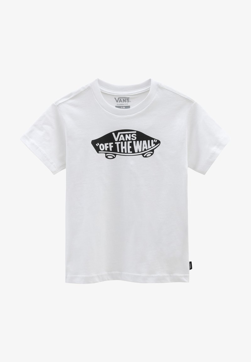 Vans STYLE 76 - Triko s potiskem - white/black