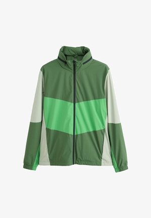 Next, SHOWER RESISTANT COLOURBLOCK JACKET - Light jacket - green