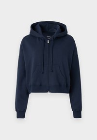 Boxy Zip-Up Hoodie - Kapuutsiga pusa - navy