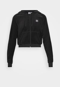 adidas Originals Tröja med dragkedja - black