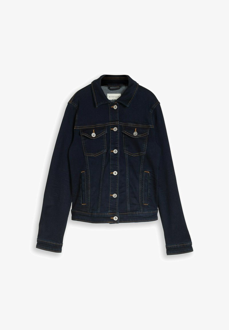 TOM TAILOR AUTHENTIC JACKET - Jeansjacke - light stone blue denim/light-blue denim TOM TAILOR AUTHENTIC JACKET - Jeansjacke - light stone blue denim/light-blue denim