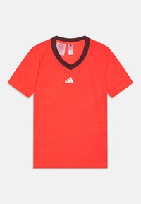 adidas Performance - TEE PRO JUNIOR UNISEX - Sport T-Shirt - semi lucid red Thumbnail-Bild 1