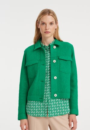 JANISE - Summer jacket - tulip green