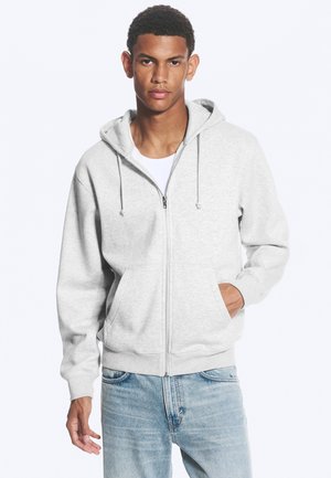 Weekday, Felpa con zip - grey