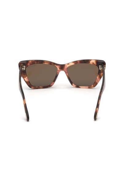 Tom Ford FT0871 KATZENFORM - Zonnebril - havanna farbenfroh
