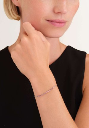 TENNIS - Bracelet - silver coloured light rose