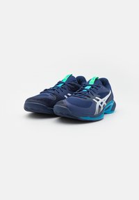 ASICS SOLUTION SPEED FF 3 CLAY - Massakentän kengät - blue expanse/white