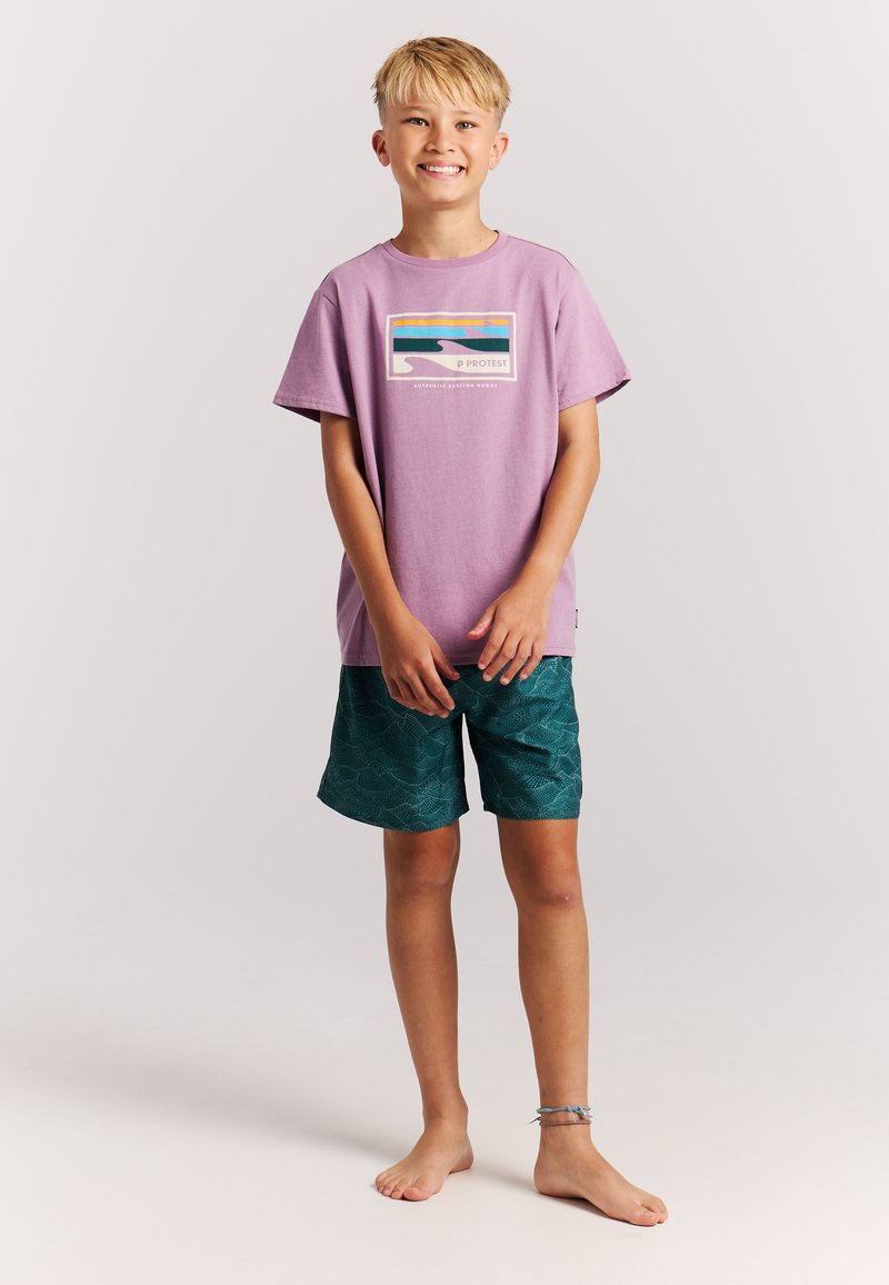 T-shirt Levi's Homme Plumes Violettes - Taille M, Coton, Imprimé Graphique