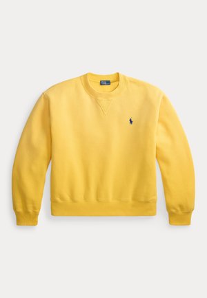 Polo Ralph Lauren CREW NECK - Bluză de molton - collegiate yellow