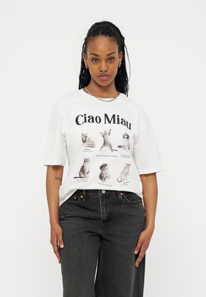 Even&Odd T-shirt imprimé - off-white