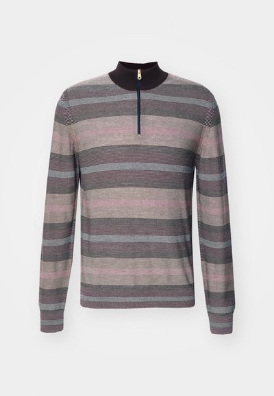 Paul Smith ZIP NECK - Pulover - multicolour