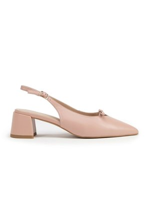 A BLOCK HEEL - Pumps - pink