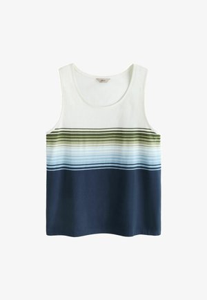 Next, REGULAR FIT - BLOCK VEST . - Top - blue