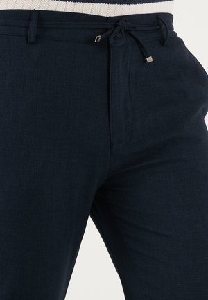Lela & Buratti, LELA & BURATTI TROUSERS REGULAR FIT - Chino - dark blue