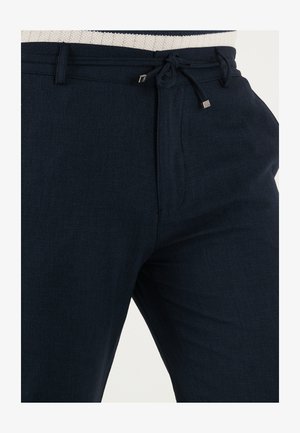 Lela & Buratti, LELA & BURATTI TROUSERS REGULAR FIT - Chino - dark blue