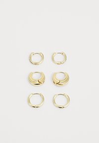 PCNOVA EARRINGS 3 PACK - Ohrringe - gold-coloured