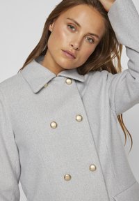 VILA VIULLA COAT  - Cappotto classico - light grey