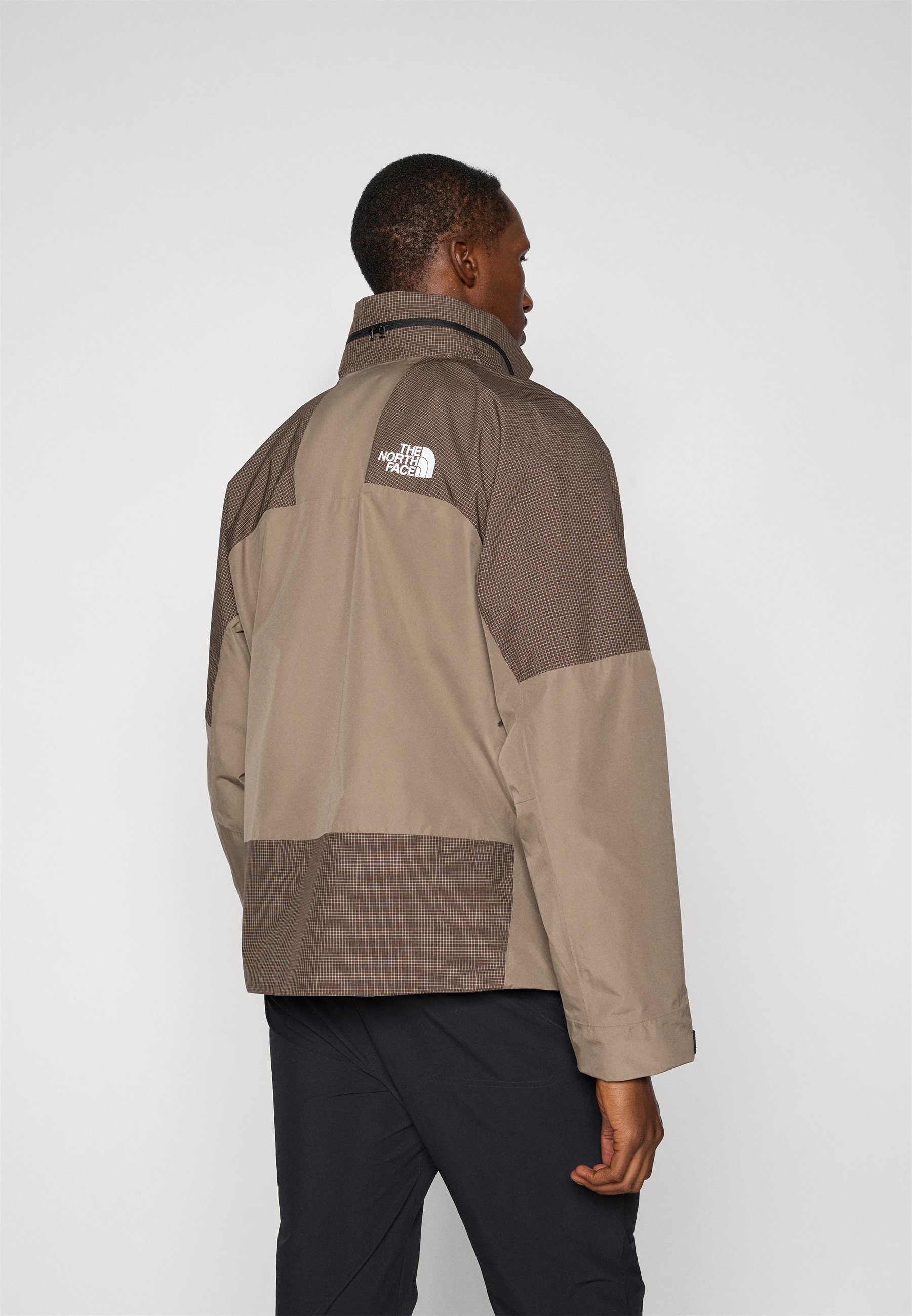 The North Face DEVILS THUMB - Kurtka przeciwdeszczowa/brązowy