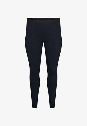 Mustad retuusid venivast kangast, millel on sile tekstuur ja elastne vöökoht. Keha järgnev lõige ulatub kuni pahkluuni.