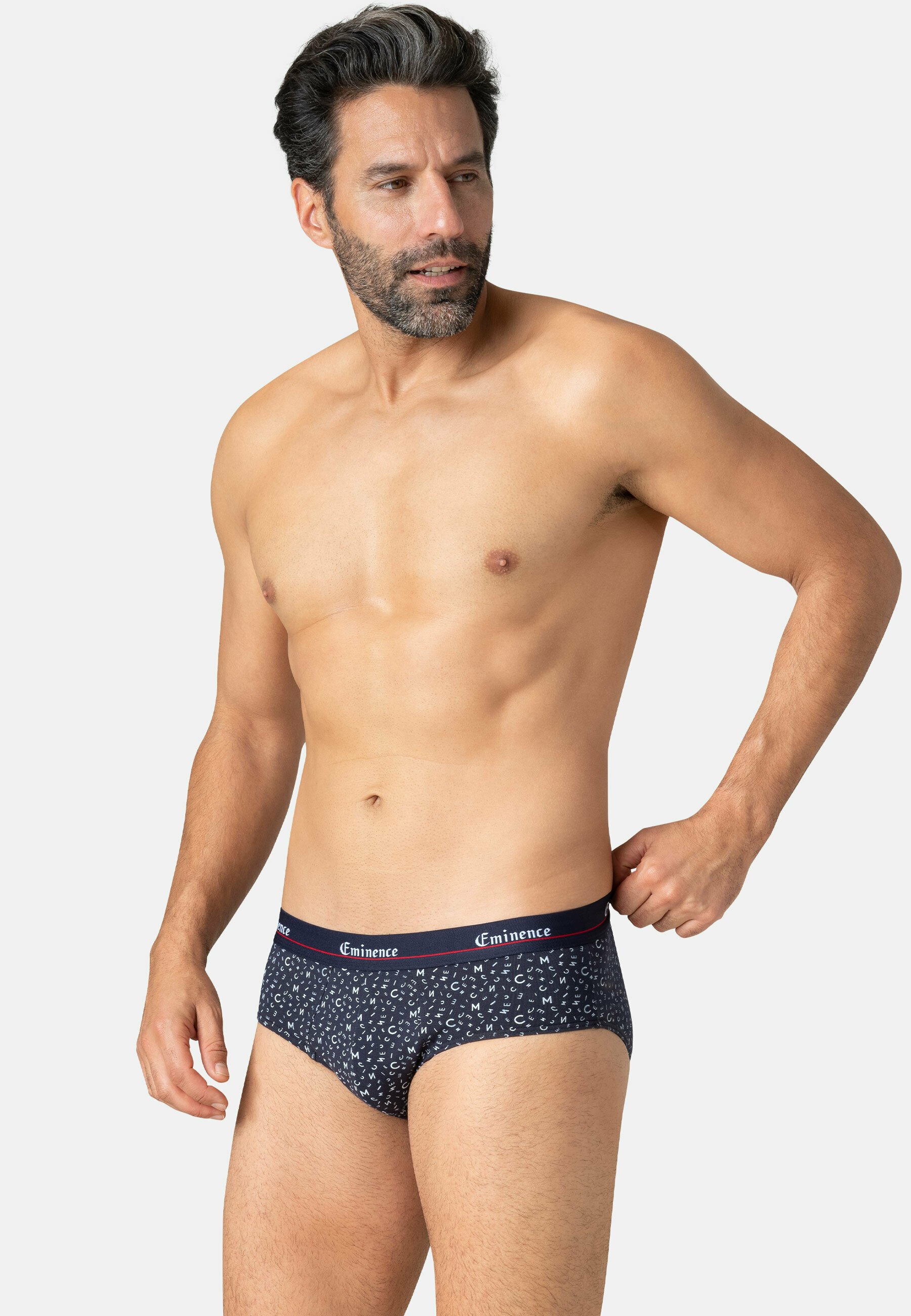 Eminence Slip Homme Taille Haute Lot De 2 - 100% Coton Peigné, Confort Et Durabilité