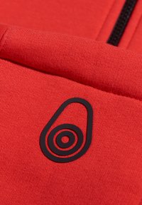 Sail Racing LOGO HOOD BOWMAN - Mikina na zip - bright red