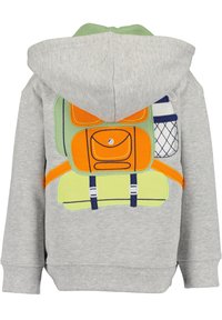 Blue Seven Felpa con zip - grau