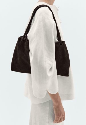MEDIUM WITH COMPARTMENTS - Handtasche - dark brown